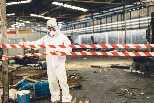 Professional Trauma Scene Cleanup technician working in Silverdale, WA